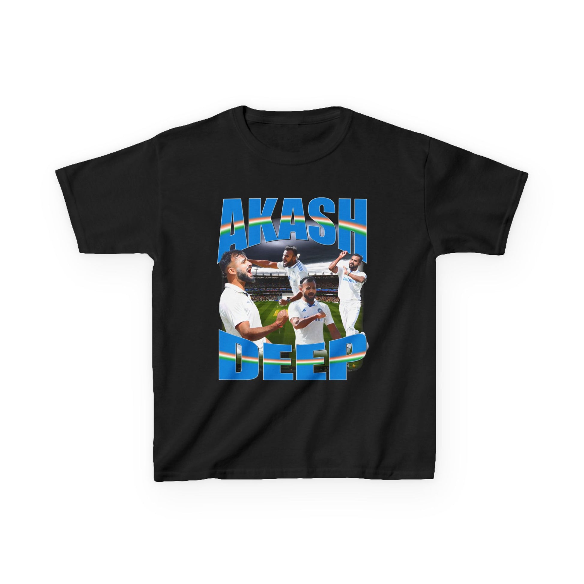 Akash Deep Indian Cricket Graphic Tee (Kids)