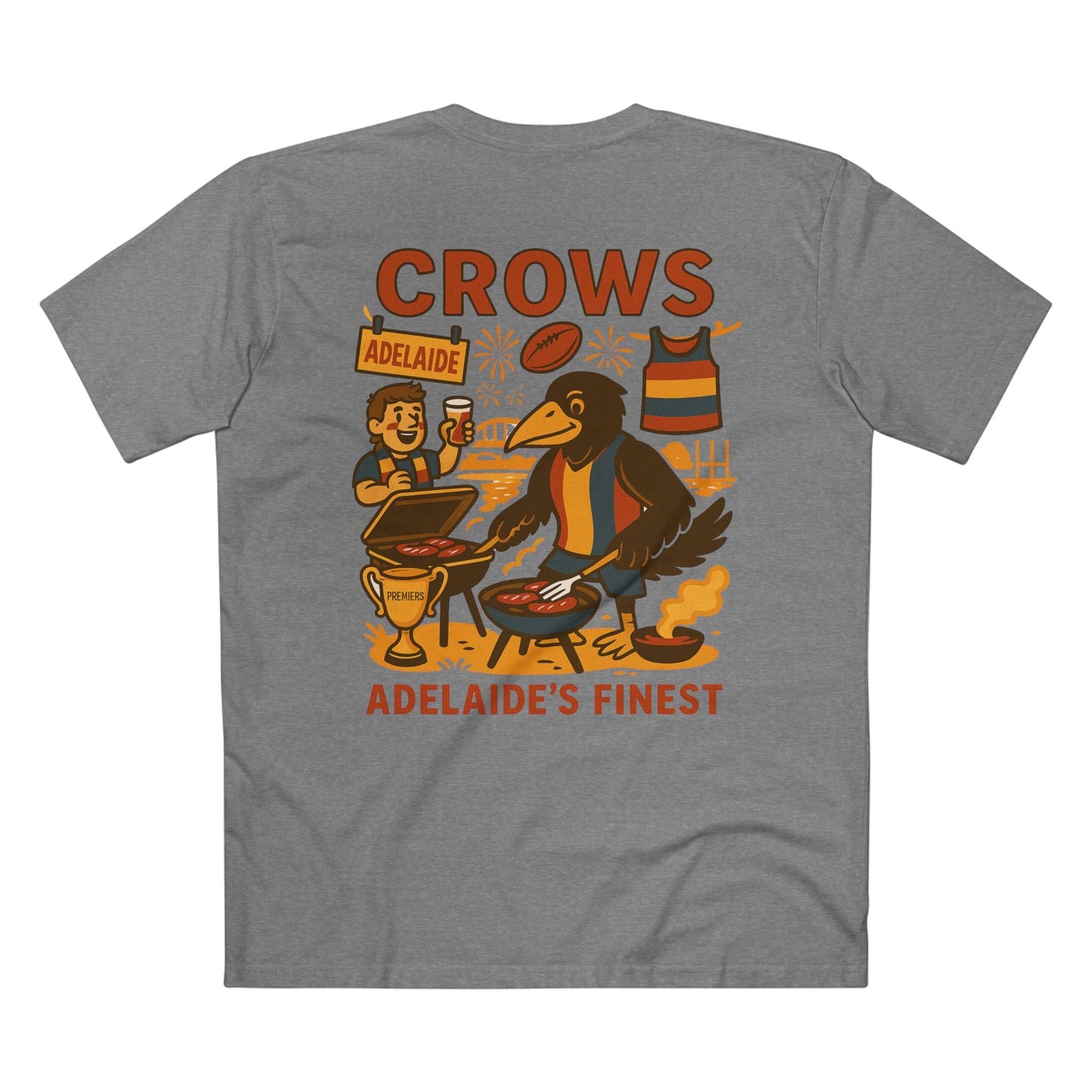 Adelaide Footy Tee - Crows Club Series - VFtees
