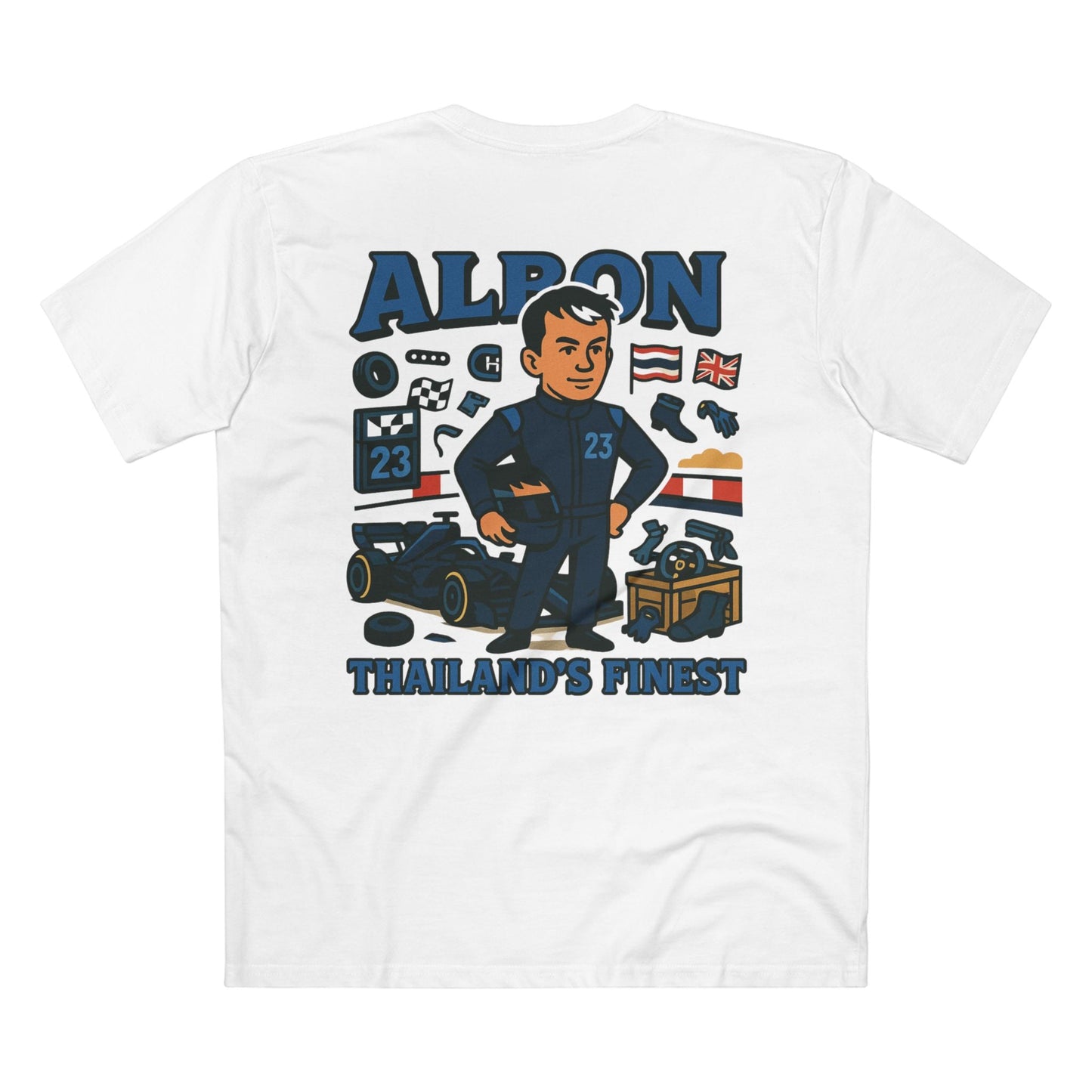 Alex Albon F1 Tee - Williams Grand Prix Edition - VFtees