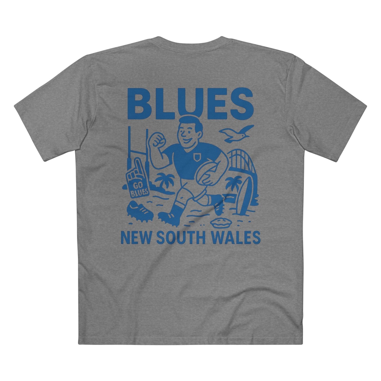 Blues Rugby League Tee - State of Origin Edition - VFtees