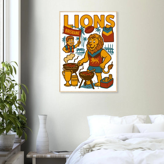 Brisbane Framed Wall Art - VFtees