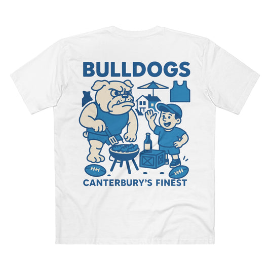 Bulldogs BBQ Rugby League Tee - Canterbury Club Series - VFtees