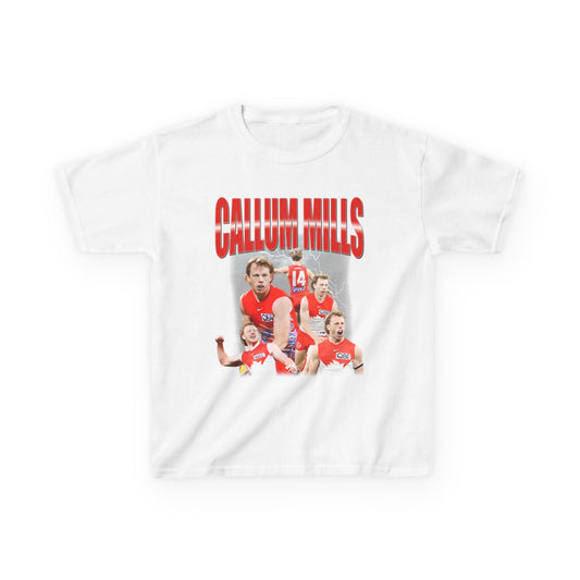 Callum Mills AFL Graphic Tee (Kids) - VFtees