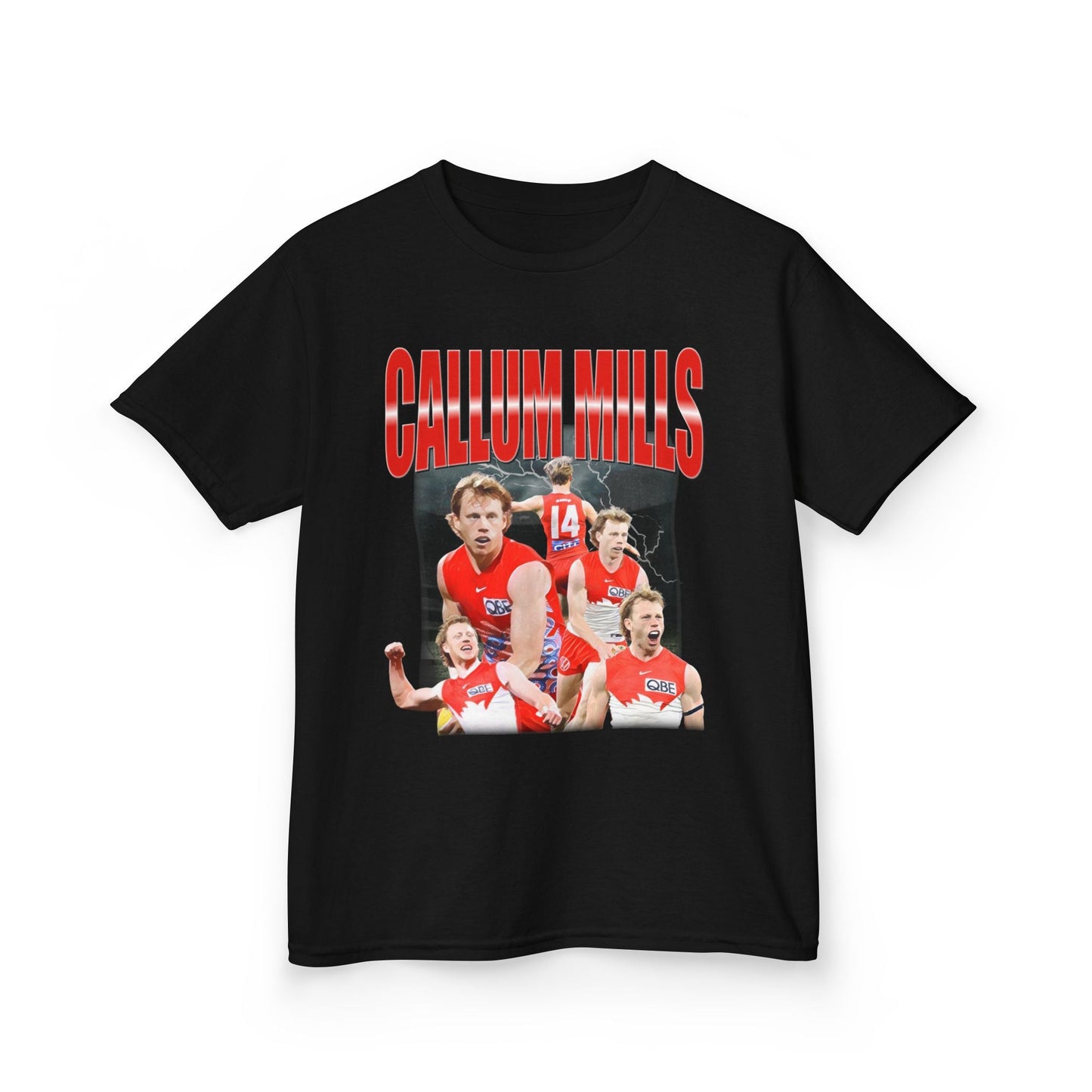 Callum Mills AFL Graphic Tee (Kids) - VFtees