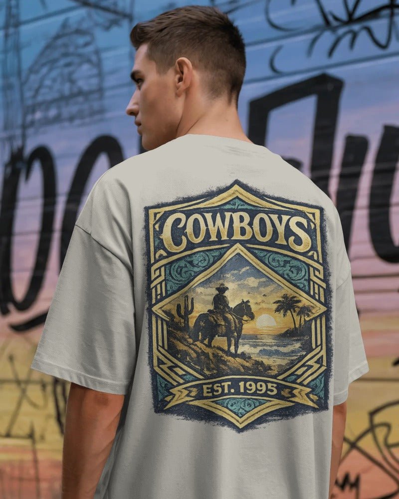 Cowboys League Wave Tee - VFtees