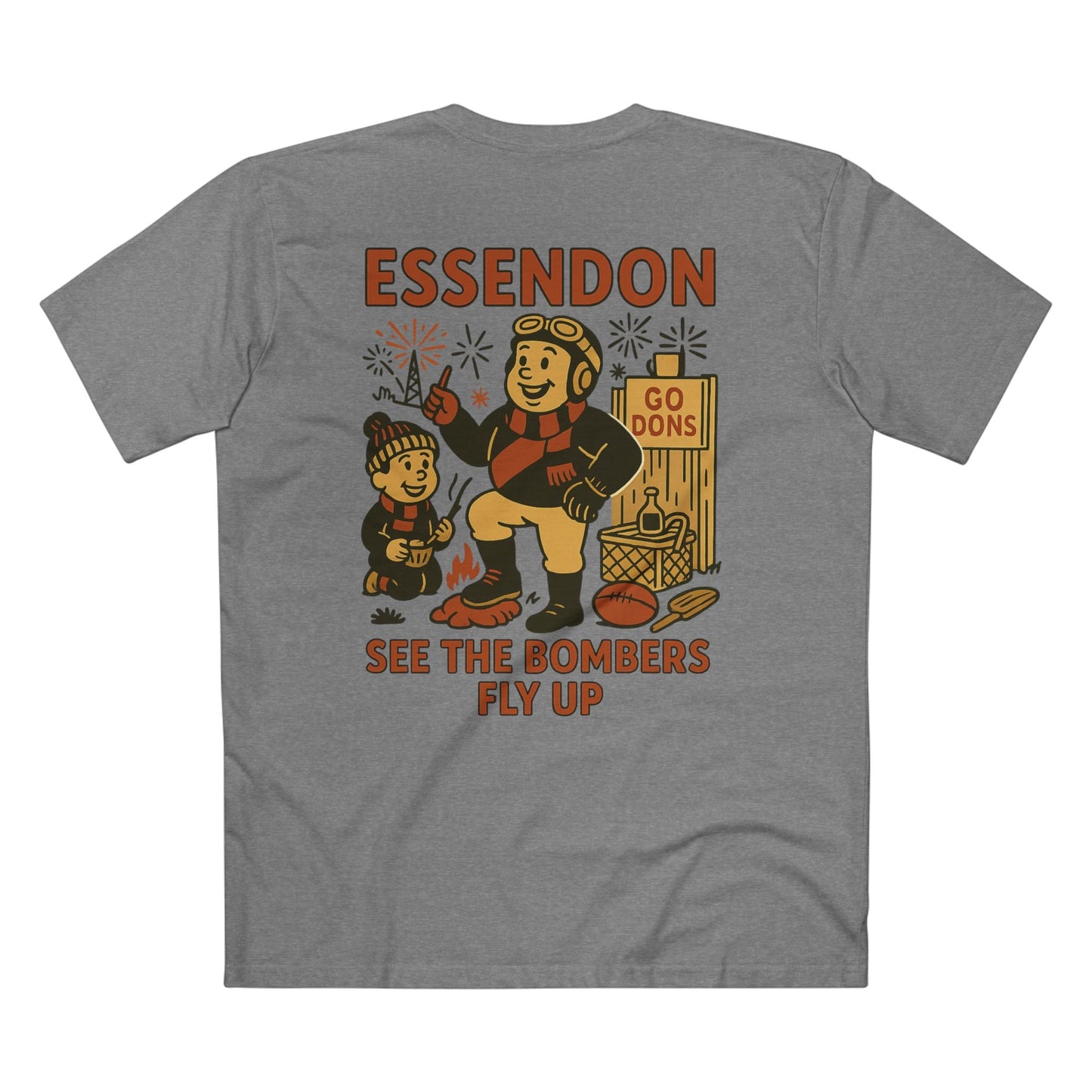 Essendon Footy Tee - Bombers Club Series - VFtees