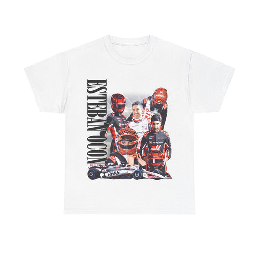 Esteban Ocon Haas F1 Graphic Tee - VFtees