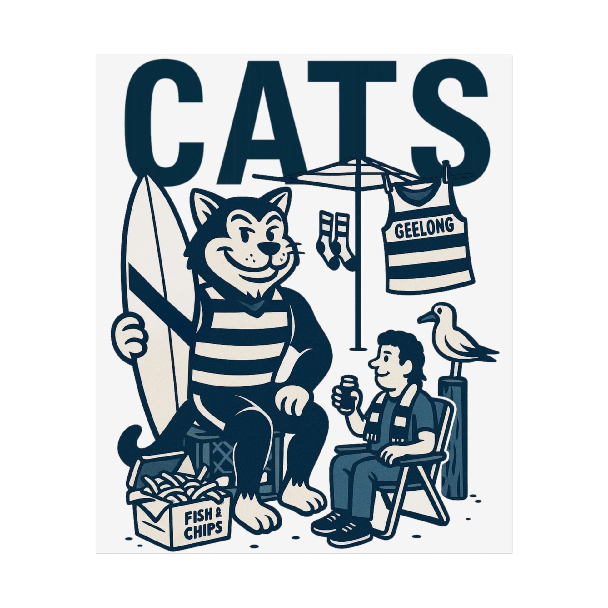 Geelong Vintage Wall Art (Limited Release) - VFtees