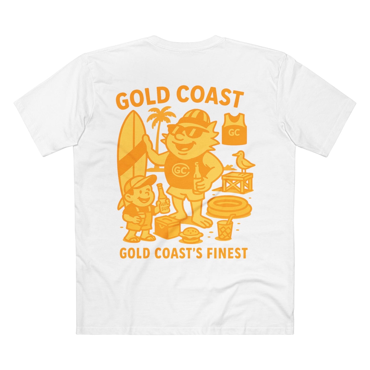 Gold Coast Footy Tee - Suns Club Series - VFtees