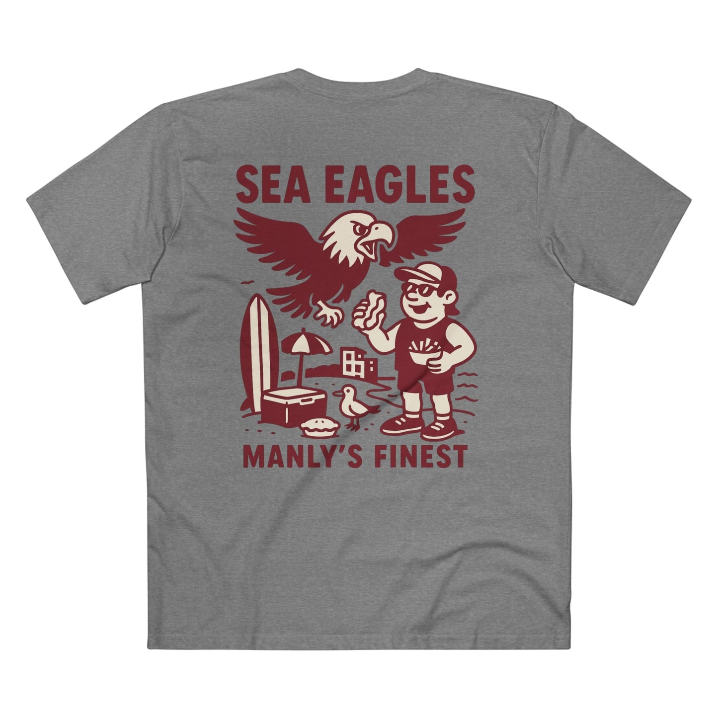 Manly Rugby League Tee - Sea Eagles Club Series - VFtees