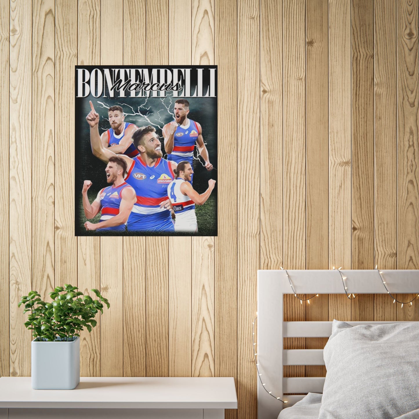 Marcus Bontempelli White Edition Wall Art (Limited Release) - VFtees