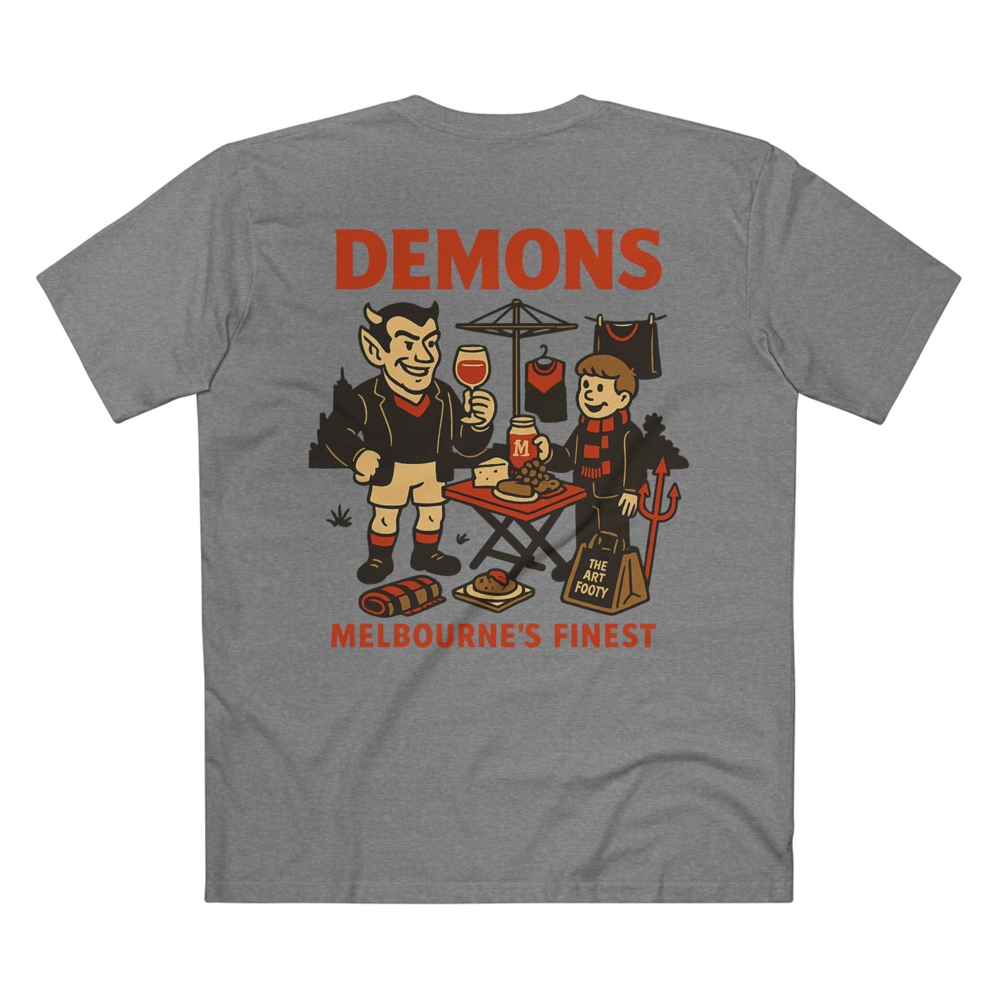 Melbourne Footy Tee - Demons Club Series - VFtees