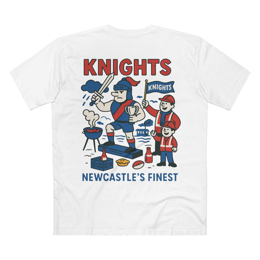 Newcastle Rugby League Tee - Knights Club Series - VFtees