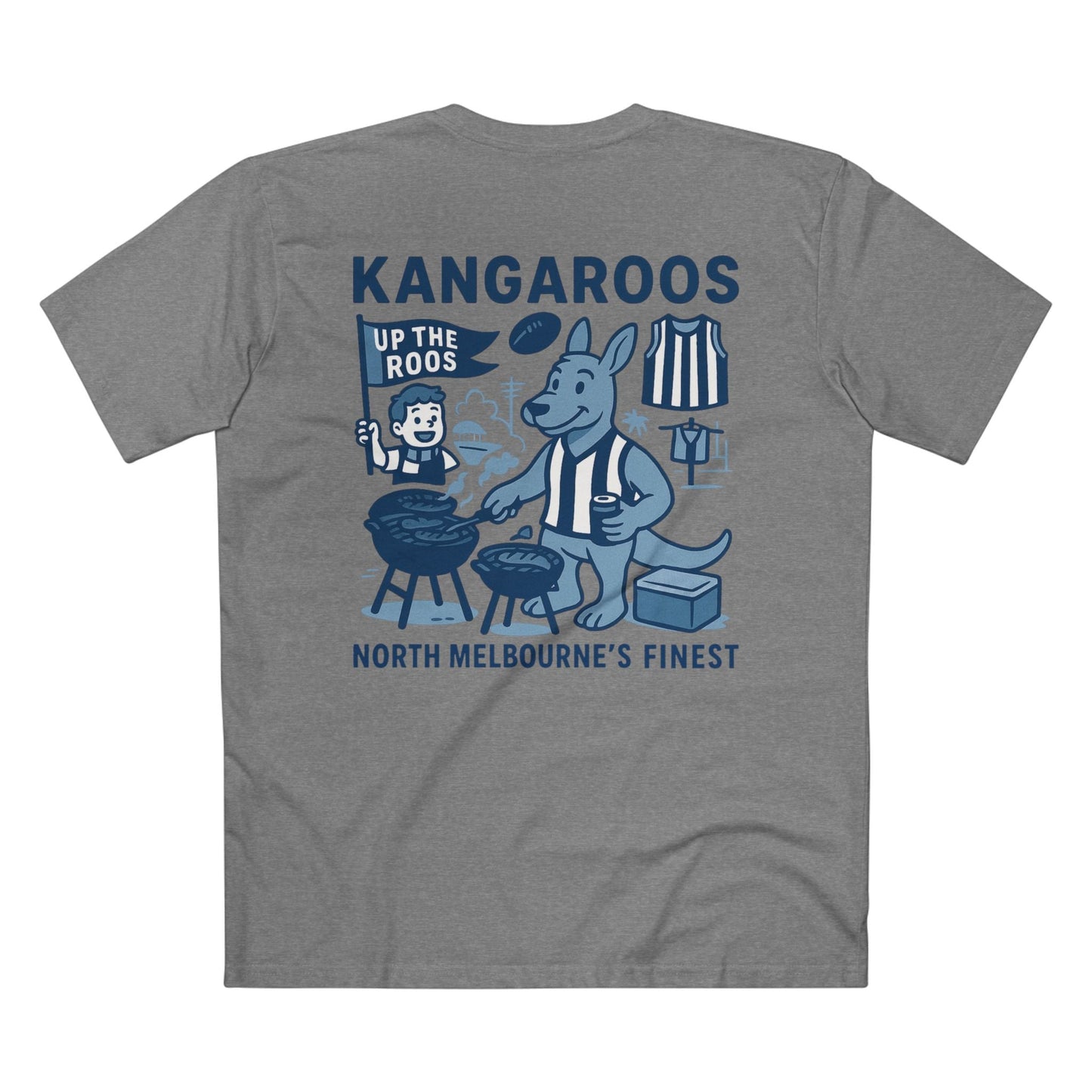 North Melbourne Footy Tee - Kangaroos Club Series - VFtees