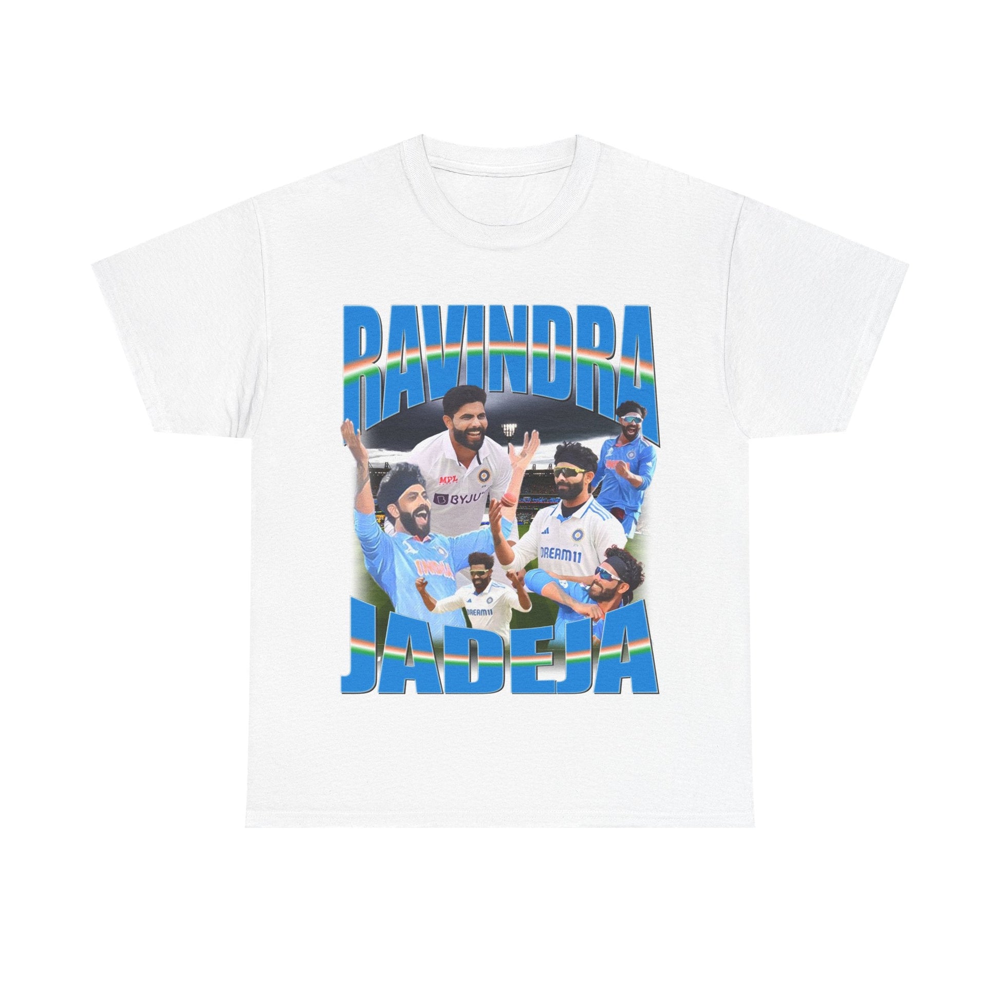 Ravindra Jadeja Indian Cricket Graphic Tee - VFtees