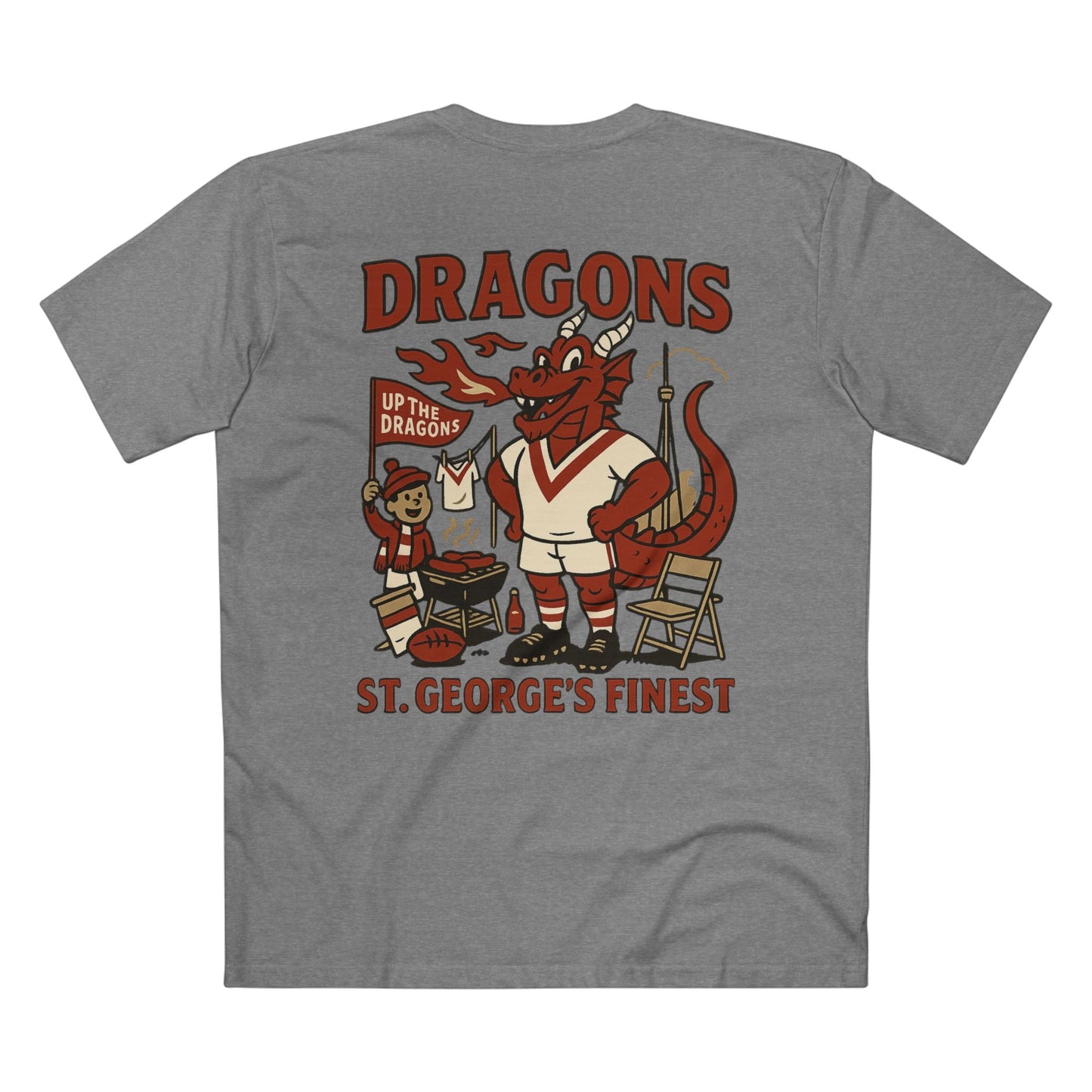 St George Rugby League Tee - Dragons Club Series - VFtees