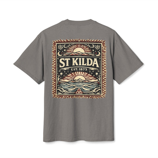St Kilda Football Wave Tee - VFtees
