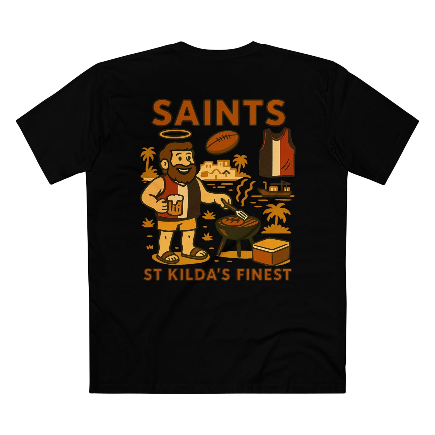 St Kilda Footy Tee - Saints Club Series - VFtees