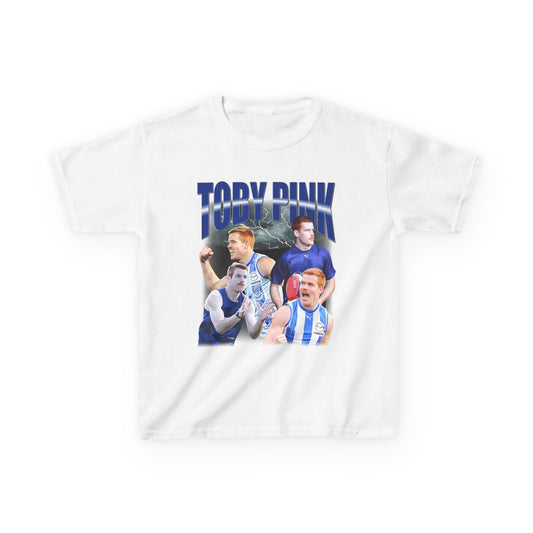 Toby Pink AFL Graphic Tee (Kids) - VFtees