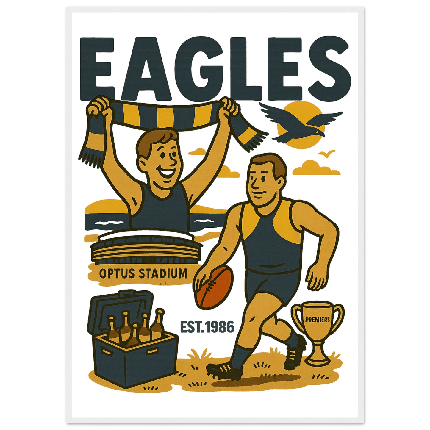 West Coast - Framed Wall Art - VFtees