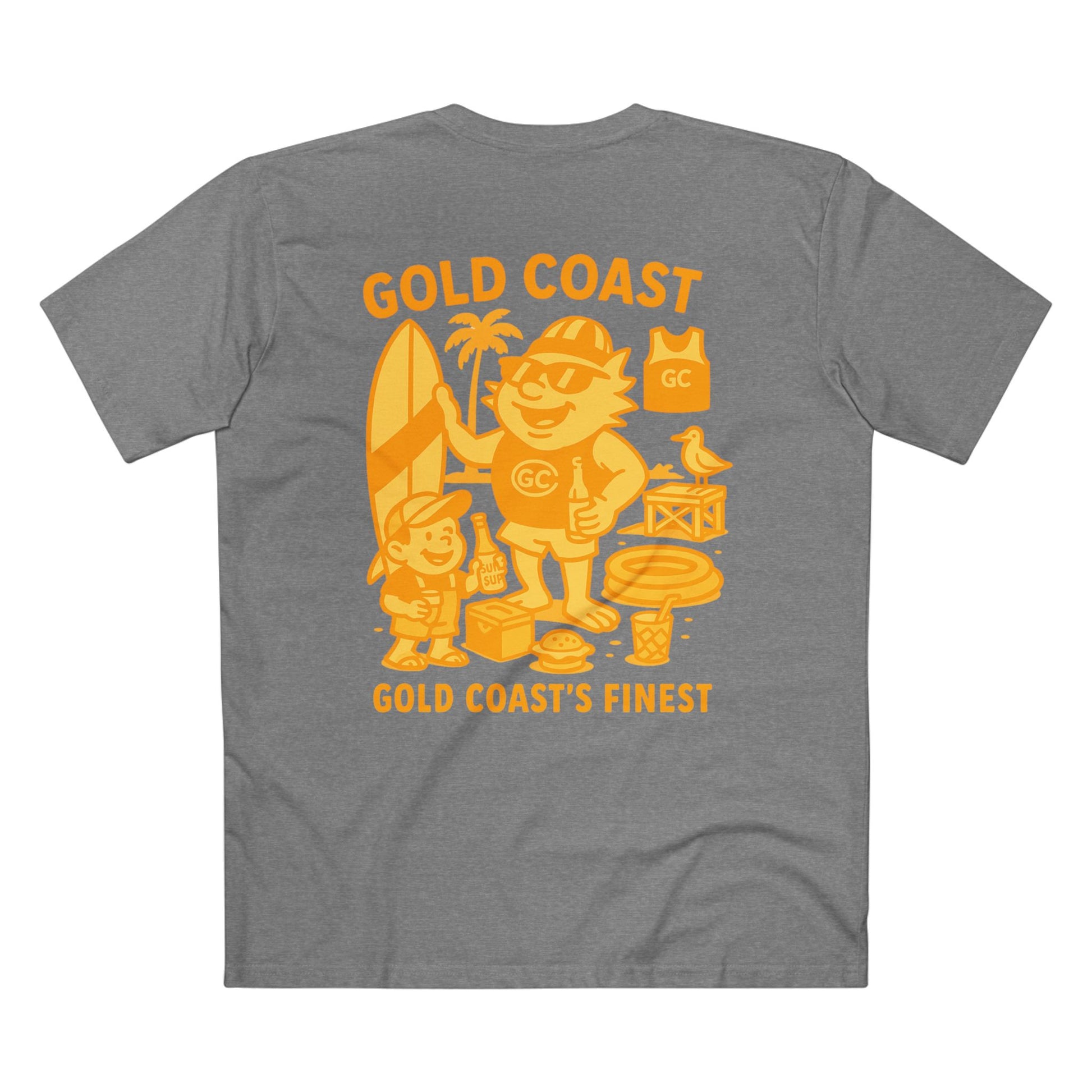 Gold Coast Footy Tee - Suns Club Series