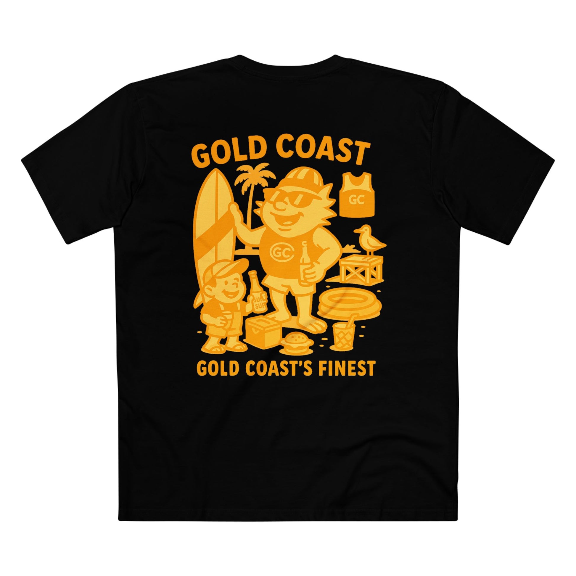 Gold Coast Footy Tee - Suns Club Series