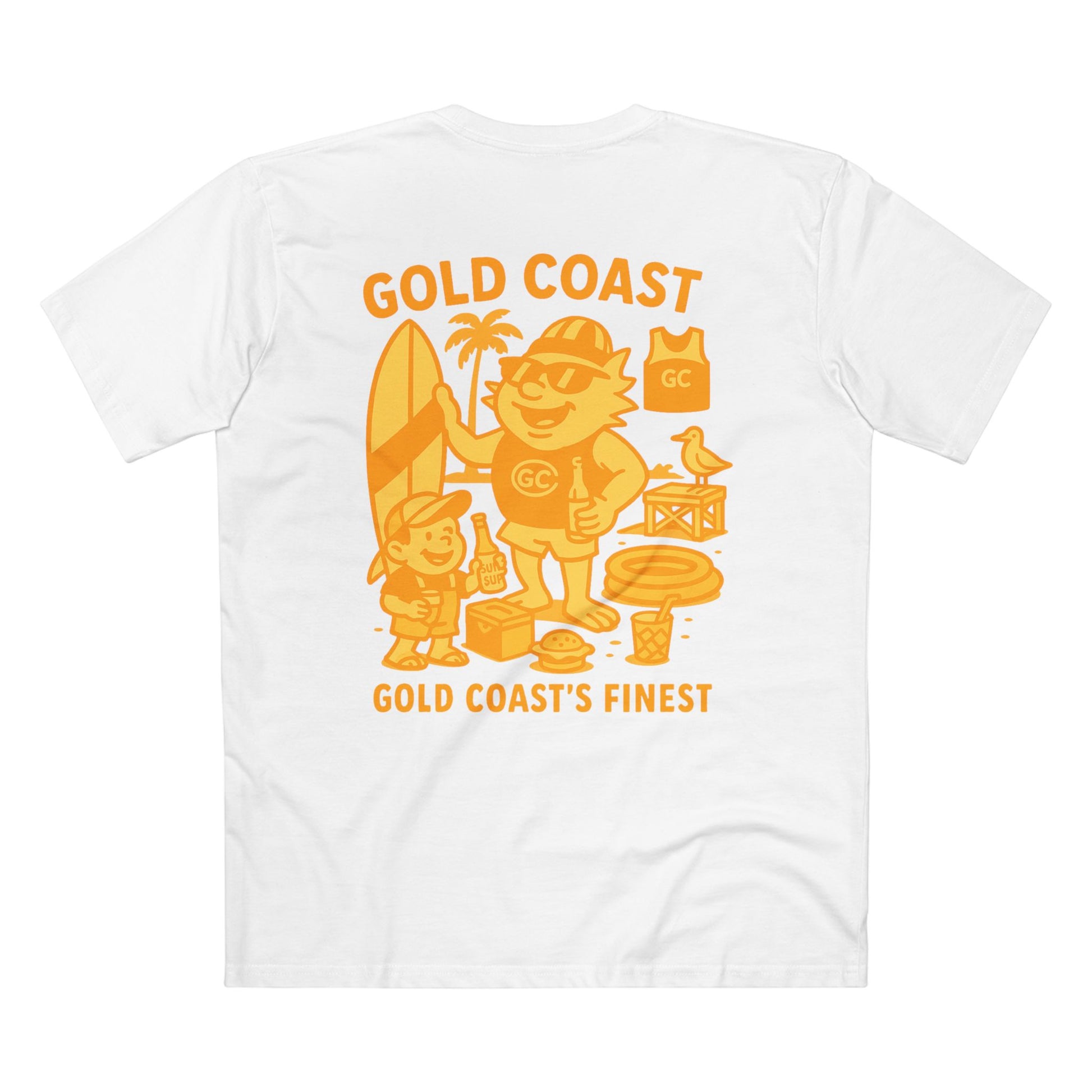 Gold Coast Footy Tee - Suns Club Series
