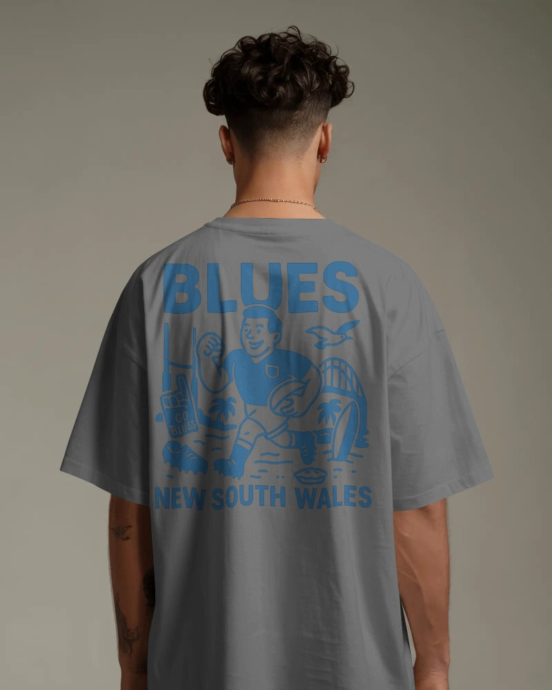 Blues Rugby League Tee - State of Origin Edition