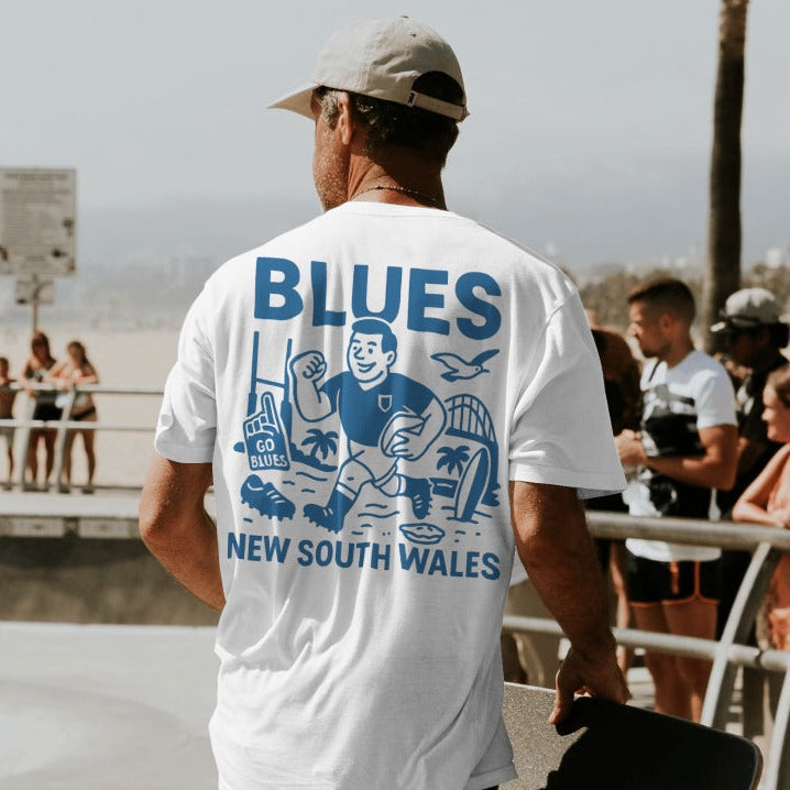 Blues Rugby League Tee - State of Origin Edition