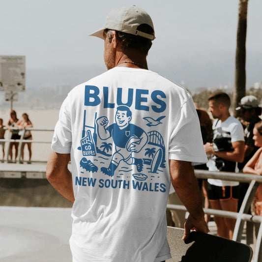 Blues Rugby League Tee - State of Origin Edition