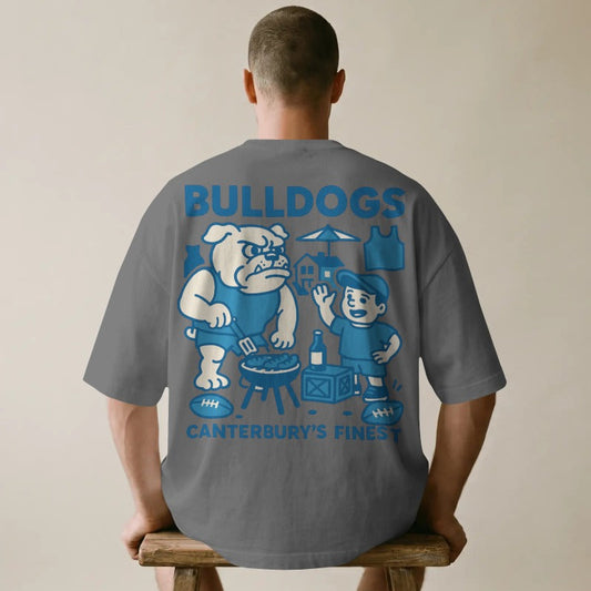 Bulldogs BBQ Rugby League Tee - Canterbury Club Series