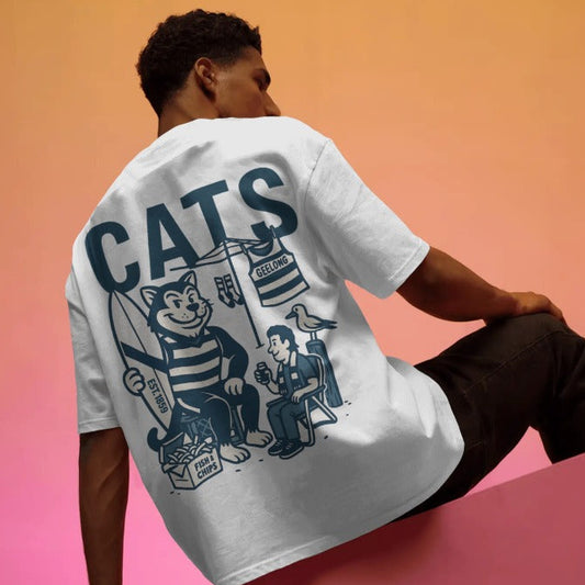 Geelong Footy Tee - Cats Club Series