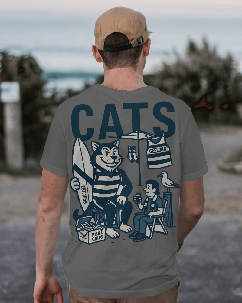 Geelong Footy Tee - Cats Club Series