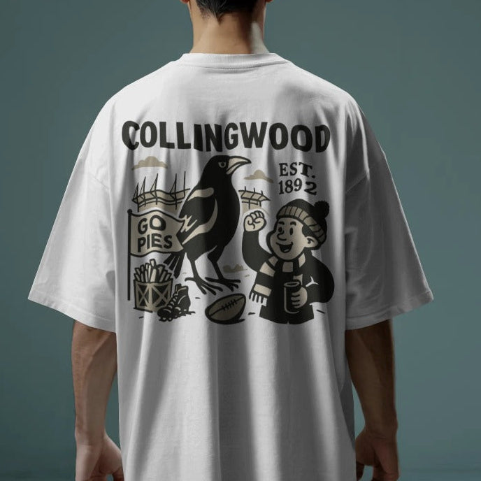 Collingwood Footy Tee - Magpie Club Series