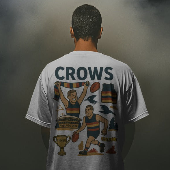 Adelaide Footy Tee - Crows Club Series