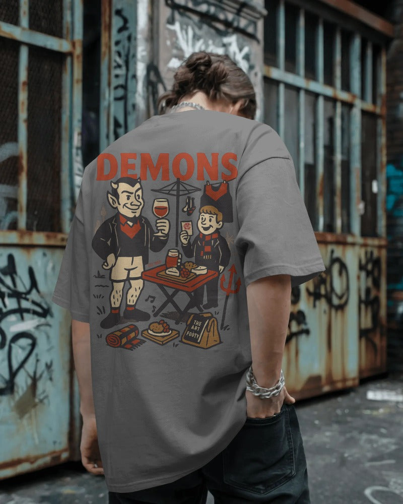 Melbourne Footy Tee - Demons Club Series