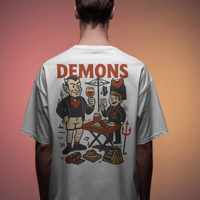 Melbourne Footy Tee - Demons Club Series