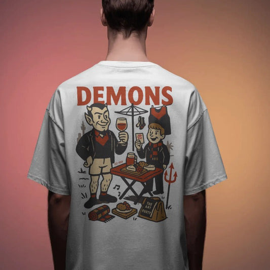 Melbourne Footy Tee - Demons Club Series