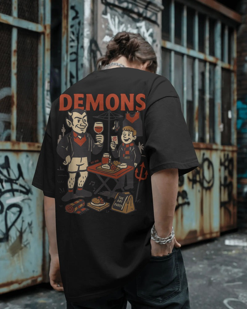 Melbourne Footy Tee - Demons Club Series
