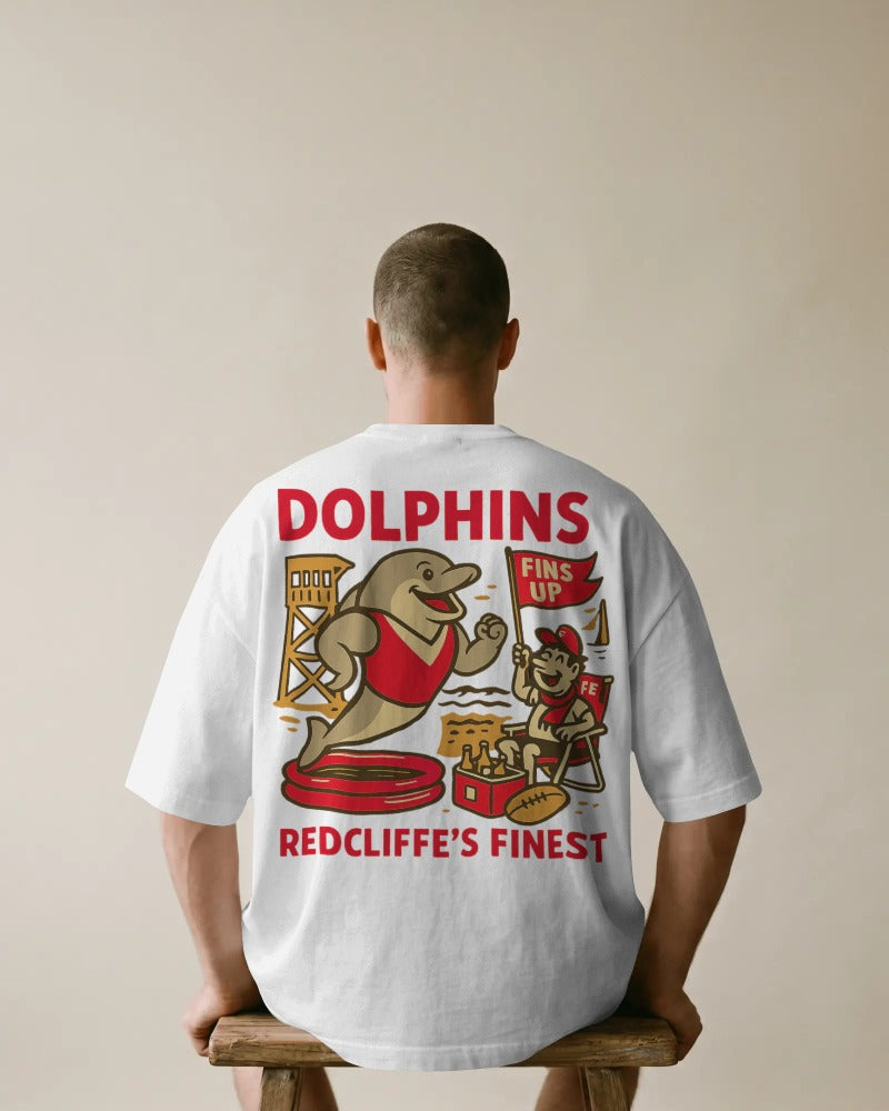 Dolphins Rugby League Tee - Redcliffe Club Series