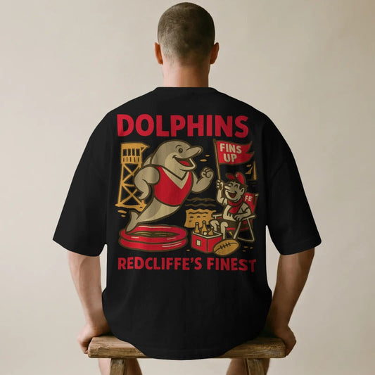 Dolphins Rugby League Tee - Redcliffe Club Series