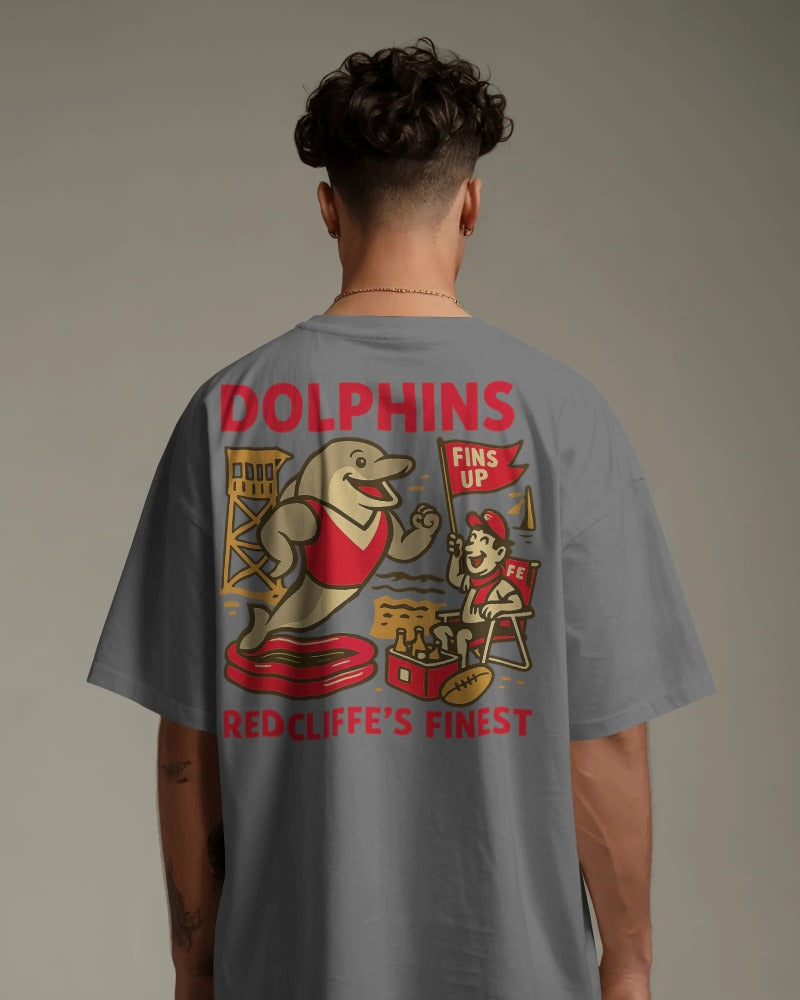Dolphins Rugby League Tee - Redcliffe Club Series