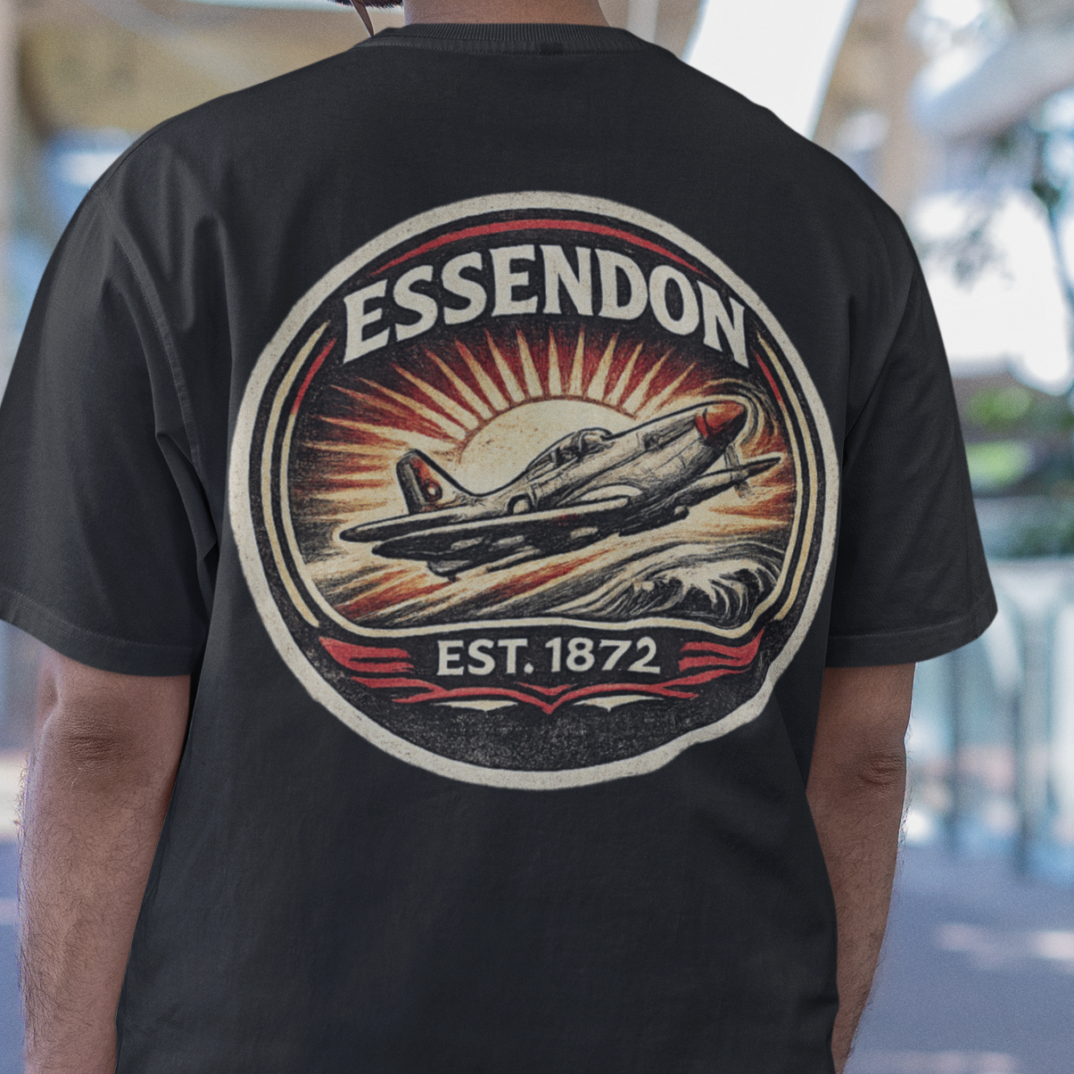 Essendon Football Wave Tee