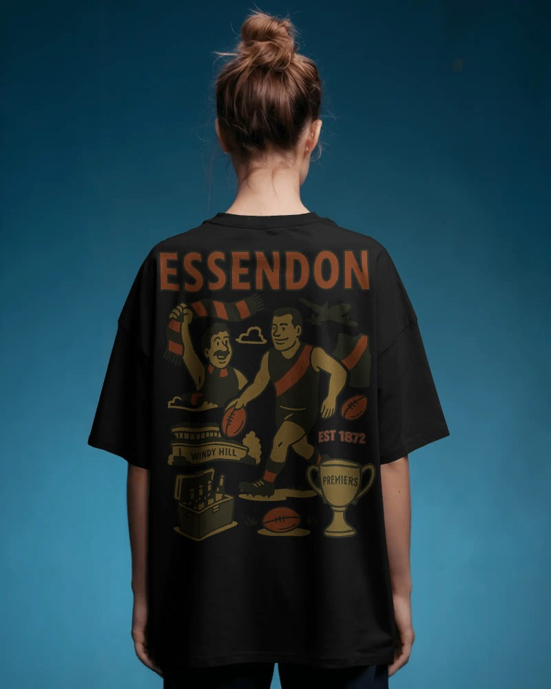Essendon Footy Tee - Bombers Club Series