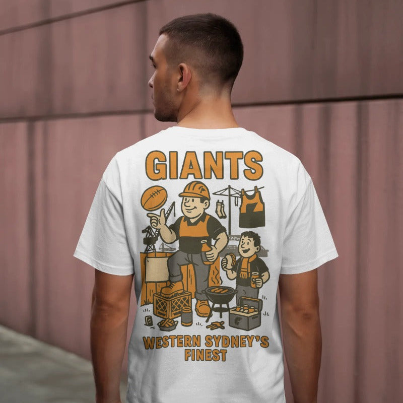 Western Sydney Footy Tee - Giants Club Series