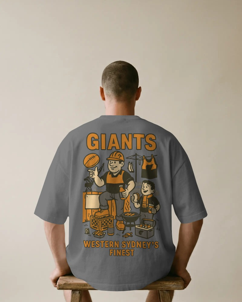 Western Sydney Footy Tee - Giants Club Series