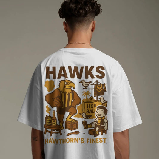 Hawthorn Footy Tee - Hawks Club Series