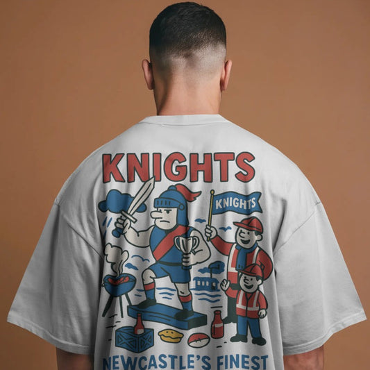 Newcastle Rugby League Tee - Knights Club Series