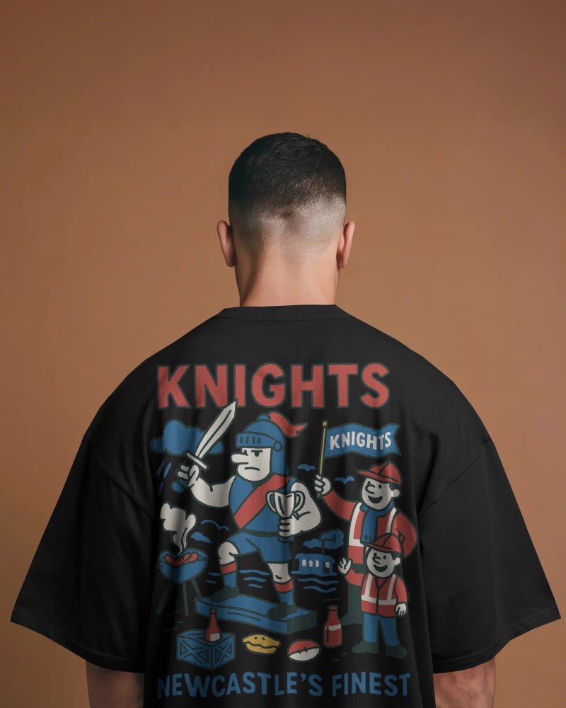 Newcastle Rugby League Tee - Knights Club Series