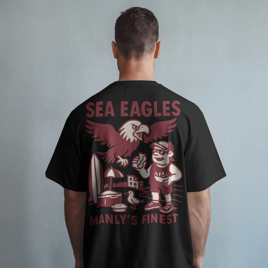Manly Rugby League Tee - Sea Eagles Club Series